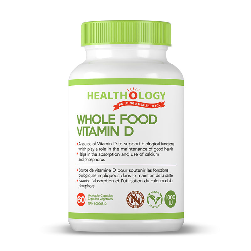 Whole Food Vitamin D - 1000IU