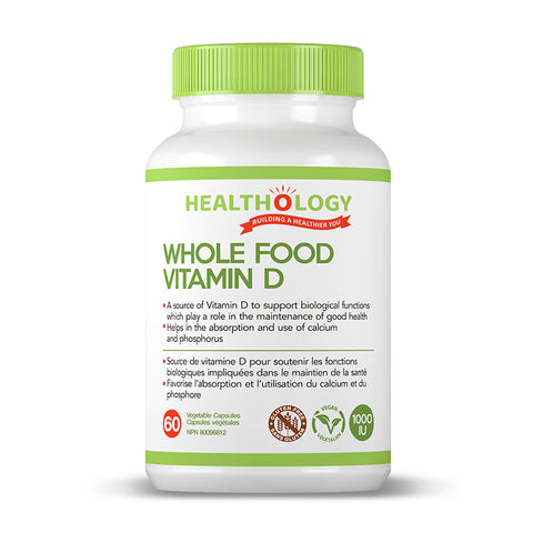 Whole Food Vitamin D - 1000IU